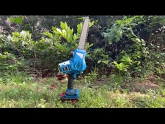 Woodworking Electric 8/10 Inch Genggam Gergaji Baterai Powered Cordless Chain Saw Alat Listrik