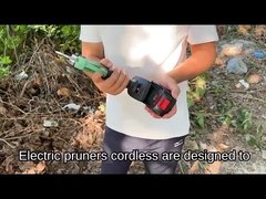 28mm Electric Cordless Shears Baterai Li-Ion bertenaga Keamanan Alat pemangkas listrik