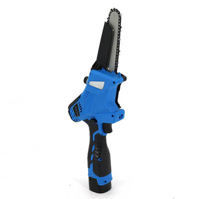 Rechargeable Cordless Brushless Mini Chainsaw 6 Inch Battery Operated for Garden Pruning