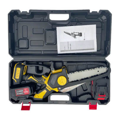 Ergonomic 6 Inch Cordless Chainsaw With Anti Slip Grip and Led Display for Easy Operation